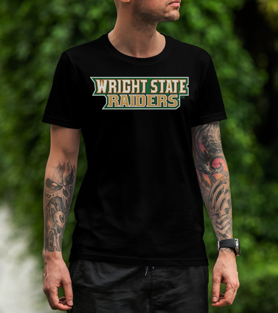 Wright State University Raiders NCAA Logo Apparel Ppwgt128 T-Shirt
