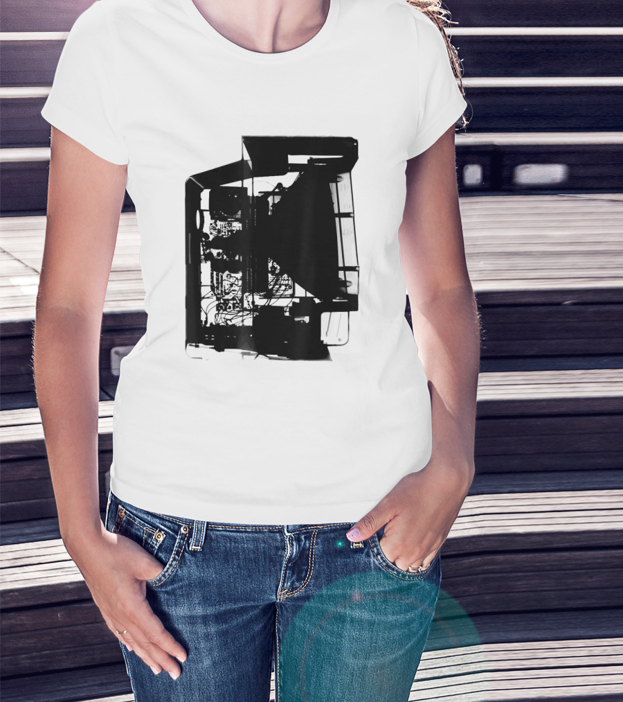 Xray Vectrex Console Inside View T-Shirt