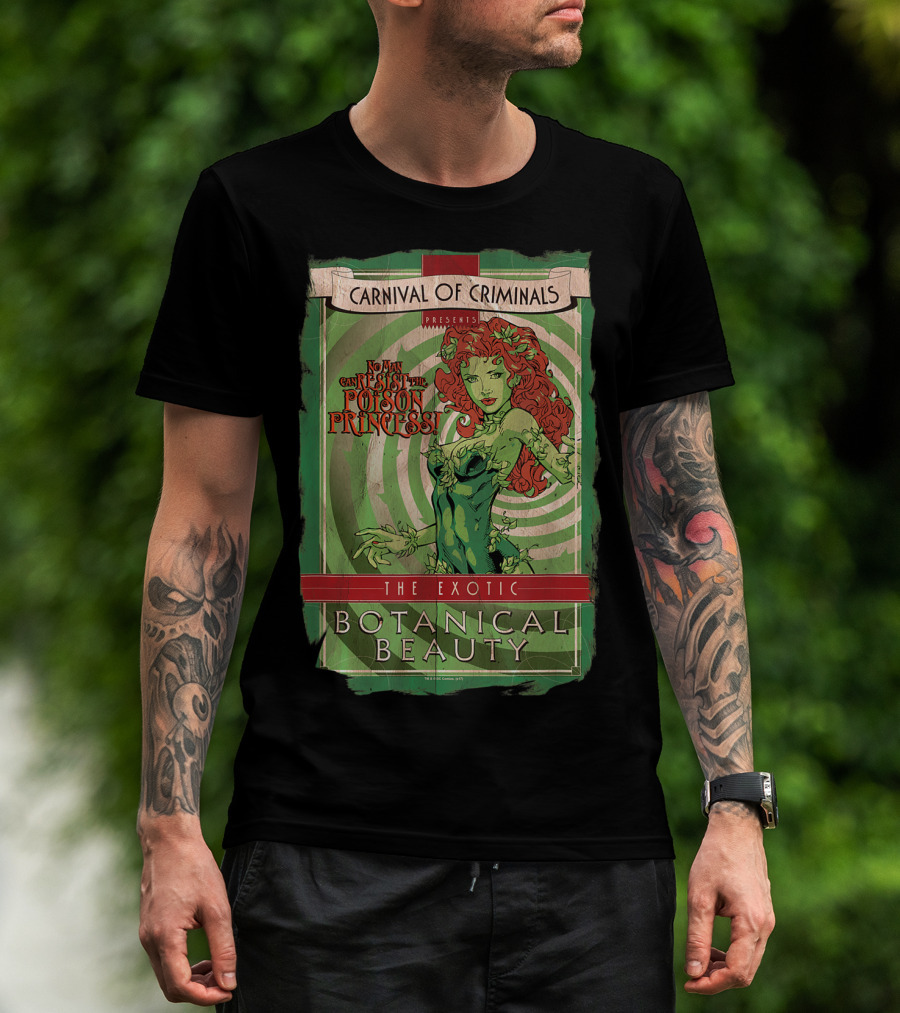 Carnival Of Criminals Presents No Man Can Resist The Poison Princess The Exotic Botanical Beauty T-Shirt