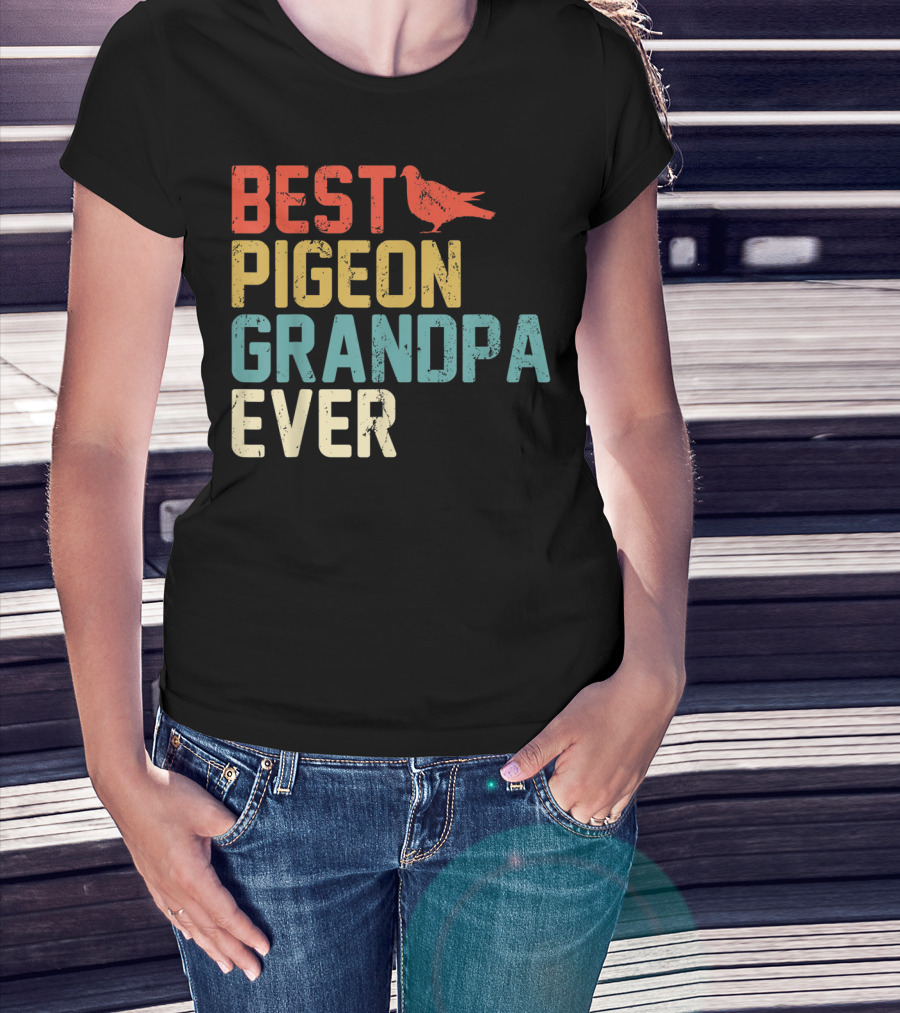 Best Pigeon Grandpa Ever T-Shirt