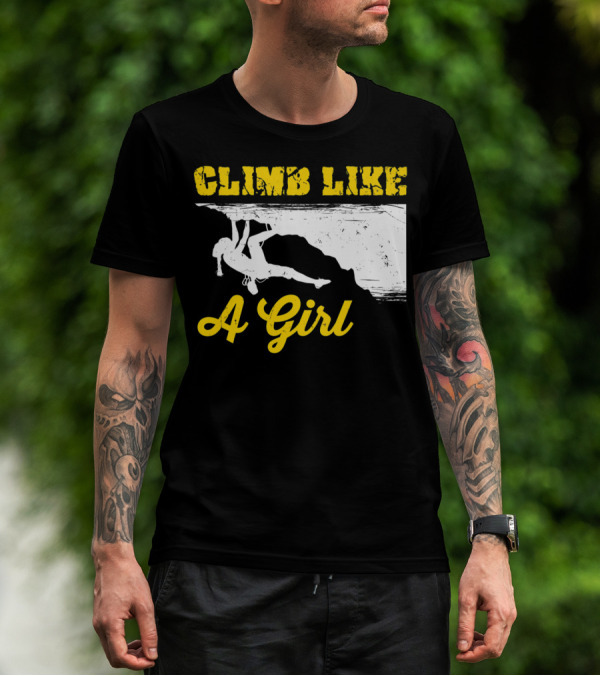 Climb Like A Girl T-Shirt