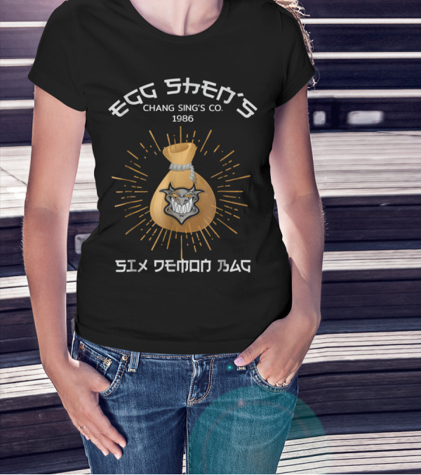 Egg Shen's Chang Sing's Co. 1986 Six Demon Bag T-Shirt
