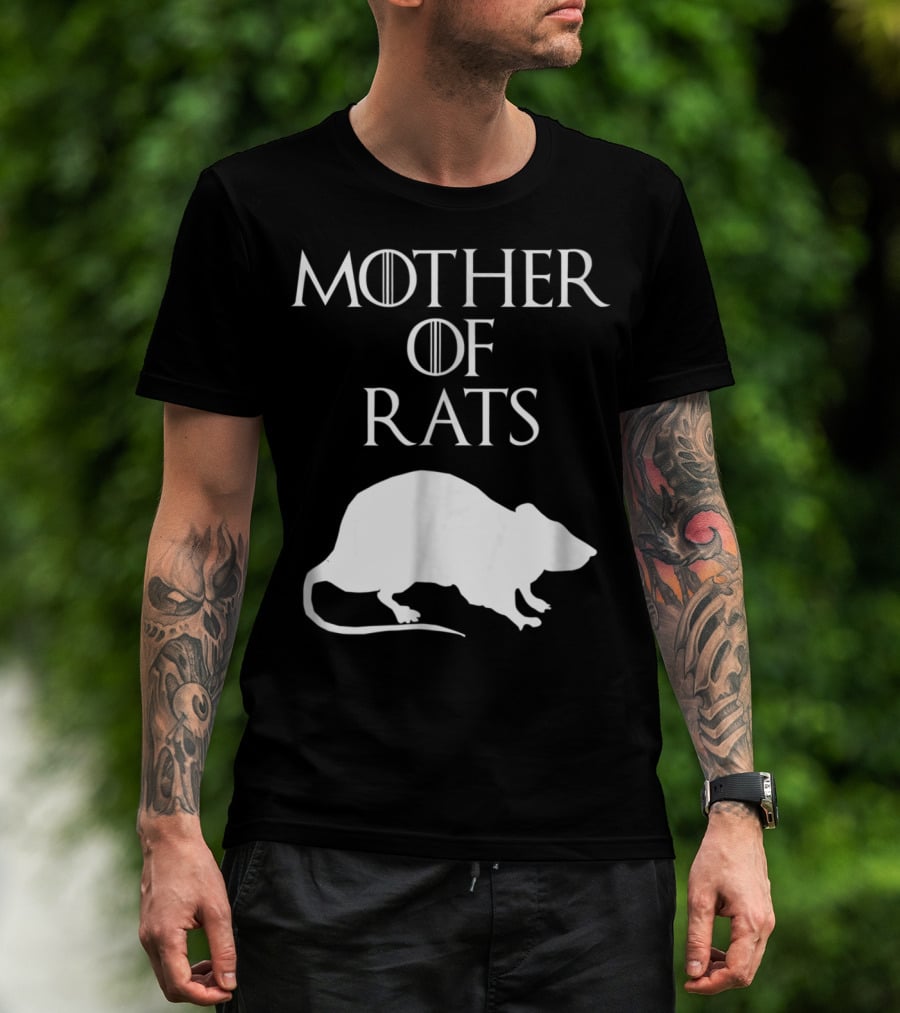 Mother Of Rats Cute Unique White E010500 T-Shirt