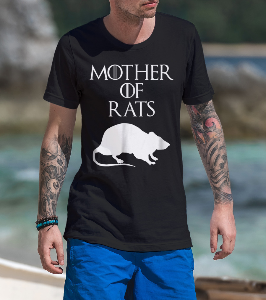 Mother Of Rats Cute Unique White E010500 T-Shirt