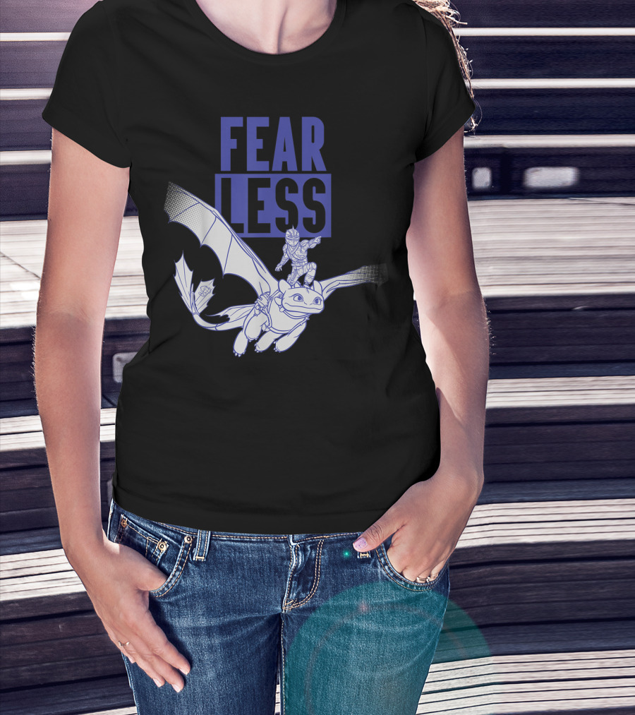 Fearless How To Train Your Dragon 3 Hidden World T-Shirt