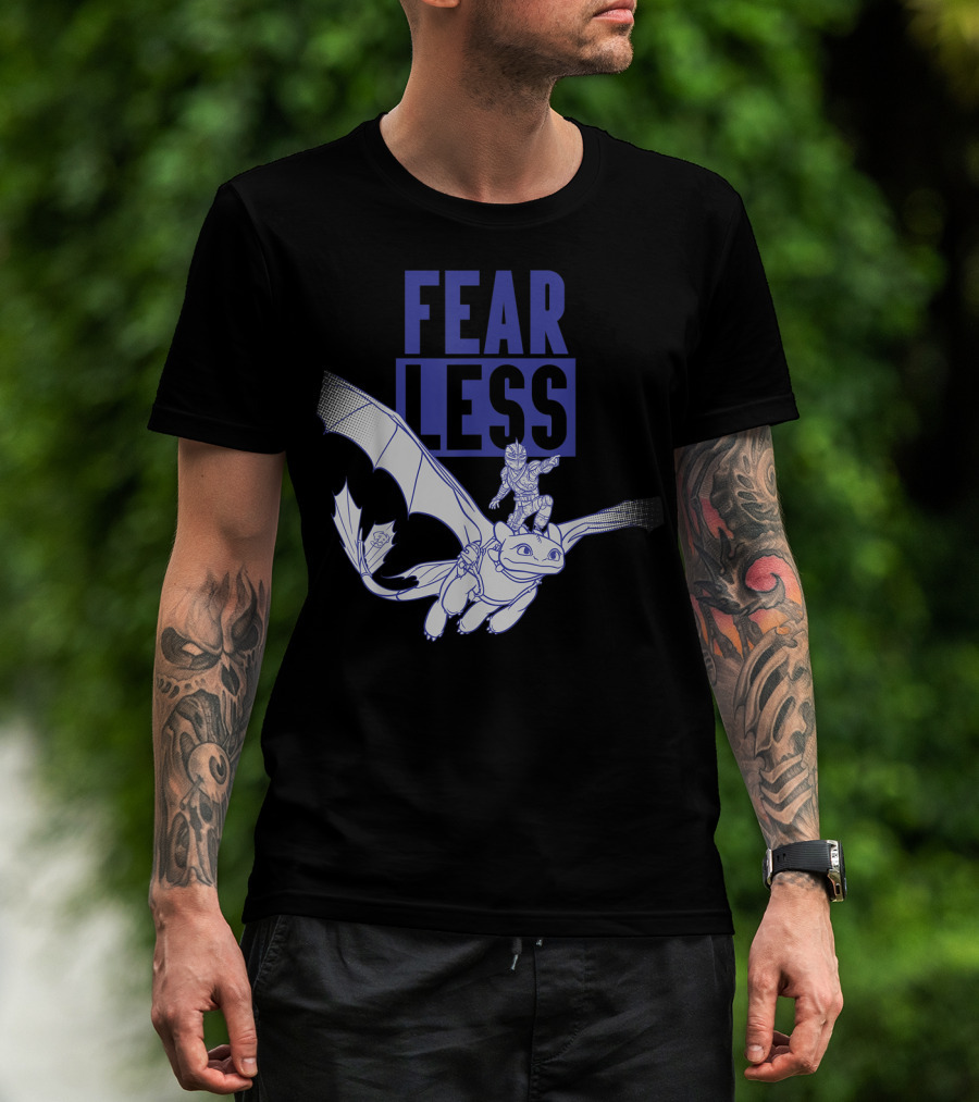 Fearless How To Train Your Dragon 3 Hidden World T-Shirt