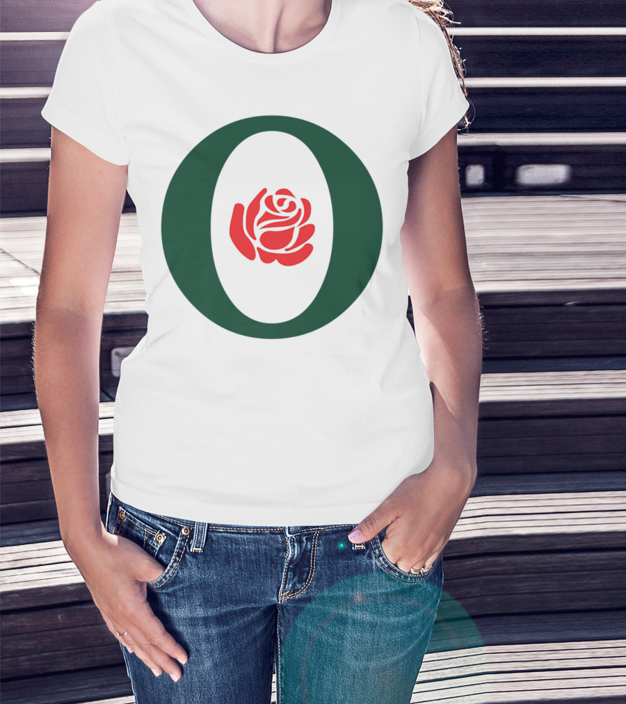 Oregon Fan Rose Duck Game Day O T-Shirt