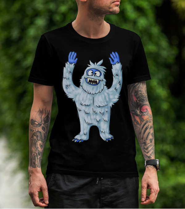 Classic Christmas Special Abominable Snowman Yeti Character Fun Festive T-Shirt