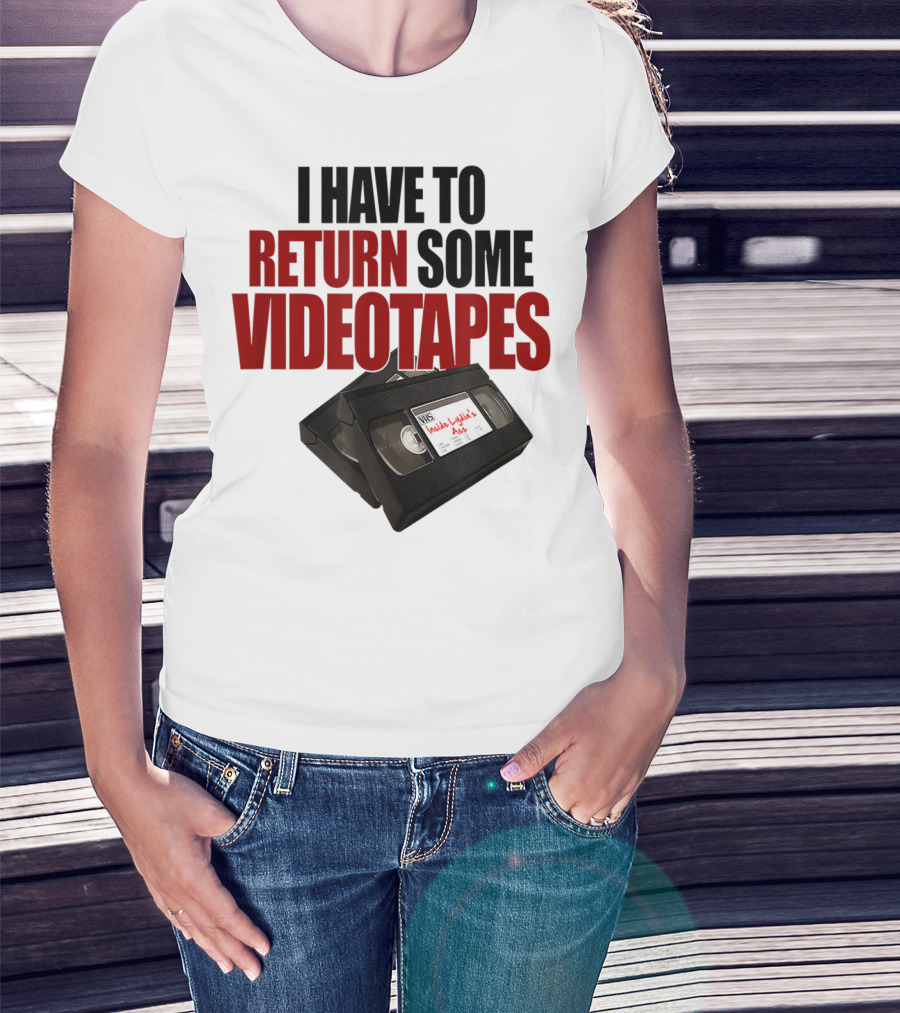 I Have To Return Some Videotapes VHS Mens T-Shirt
