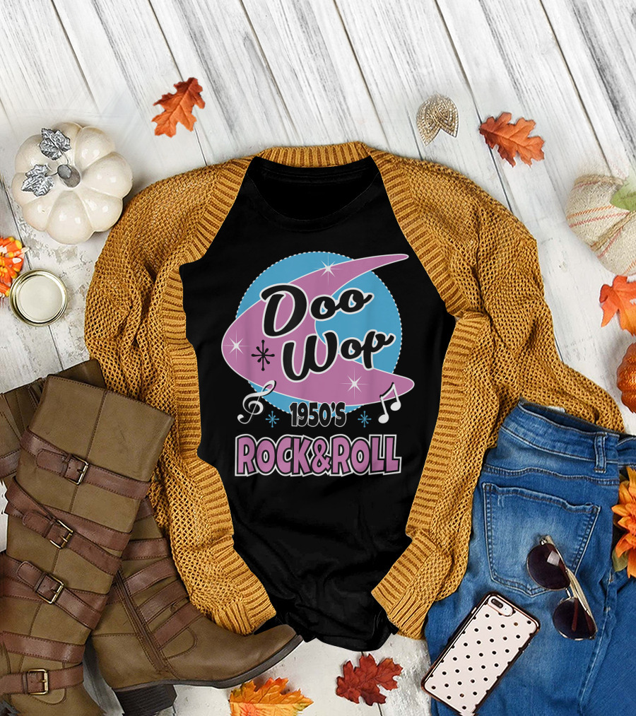 1950s Doo Wop Rock and Roll Vintage 50s Clothing T-Shirt