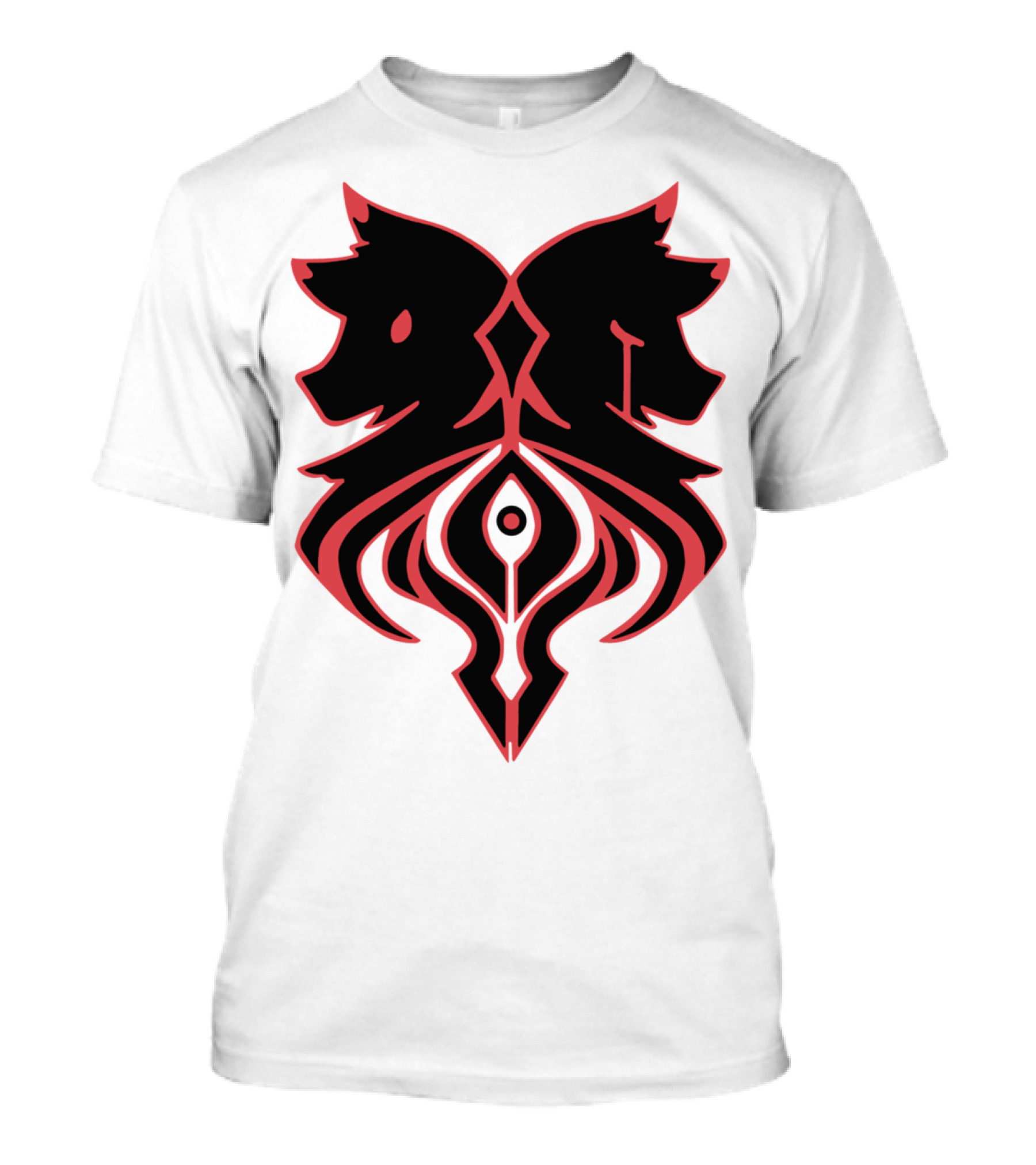 Aaron Lycan Twin Wolf Emblem T-Shirt