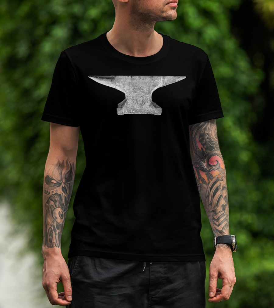 Blacksmith Anvil Bladesmith Welder Mac T-Shirt
