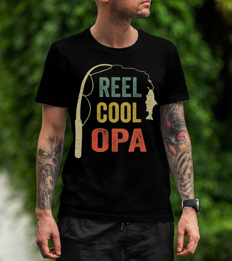 Reel Cool Opa Fishing T-Shirt