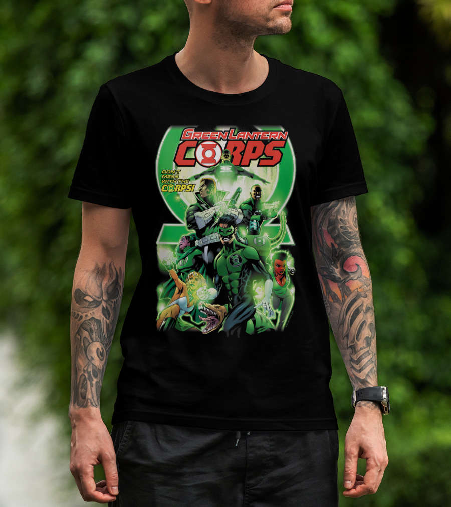 Green Lantern Corps 25 Don't Mess With The Corps T-Shirt