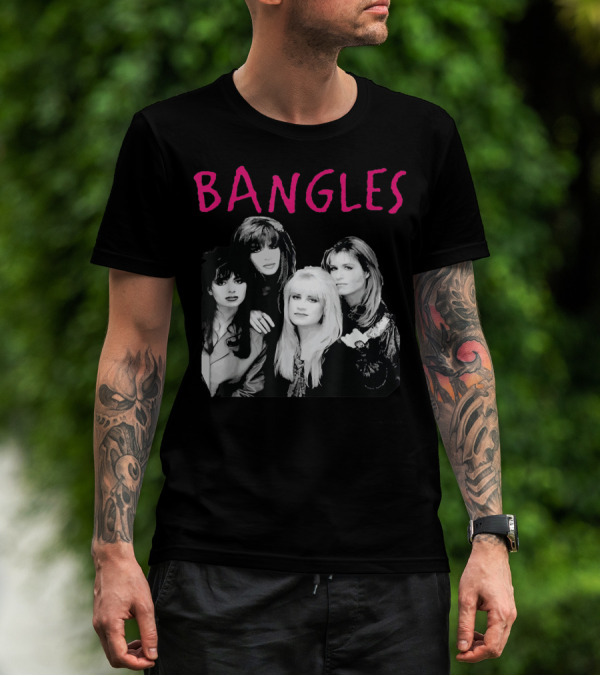 Bangles Band Iconic Pop Rock Group Members T-Shirt
