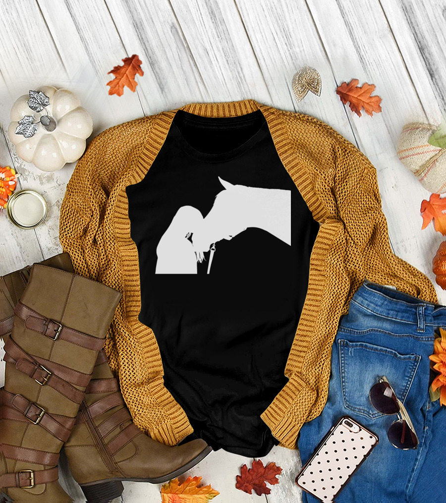 Girls Horse Rider Love My Horse Equine Bond T-Shirt