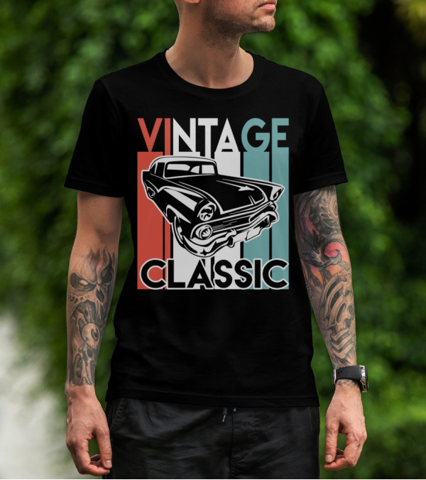 Vintage Classic Old Car T-Shirt