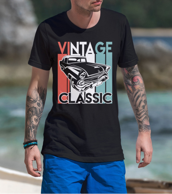 Vintage Classic Old Car T-Shirt