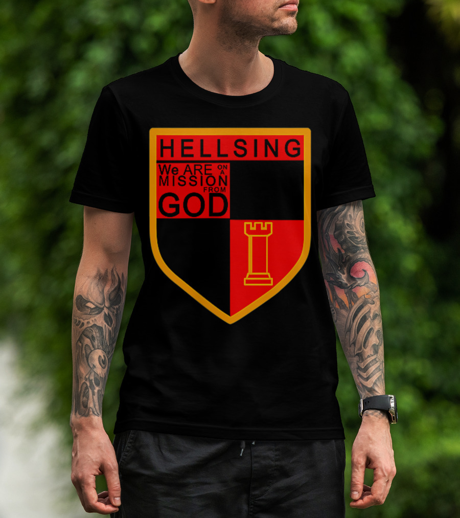 Hellsing We Are On A Mission From God Classic Anime Ultimate T-Shirt
