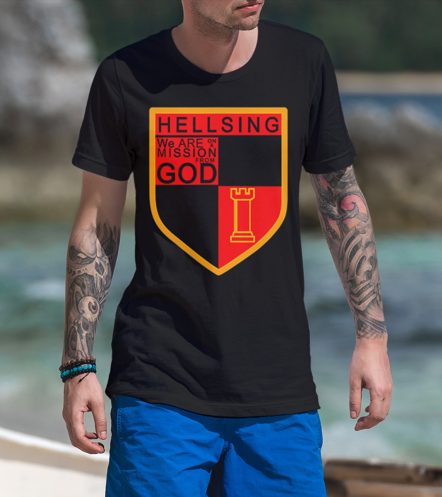 Hellsing We Are On A Mission From God Classic Anime Ultimate T-Shirt