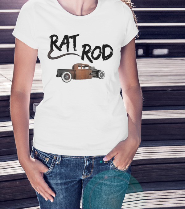 Rat Rod Classic Vintage Hot Rod Rusted T-Shirt
