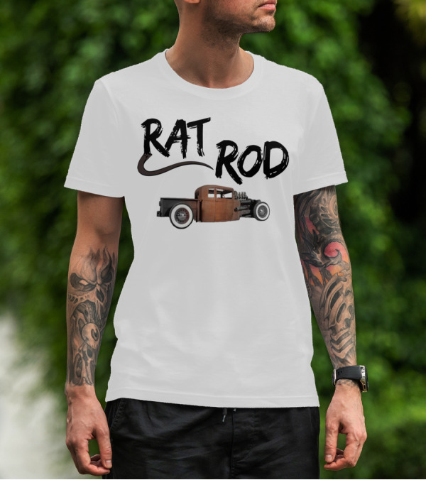 Rat Rod Classic Vintage Hot Rod Rusted T-Shirt