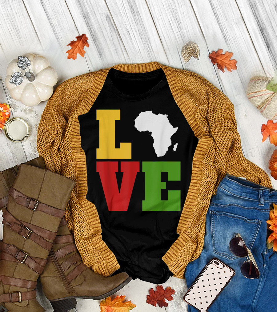 LOVE Africa Afrocentric African T-Shirt