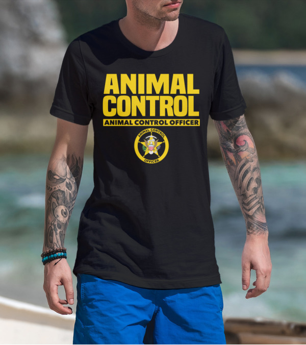 Animal Control Officer Public Safety Badge Seal T-Shirt