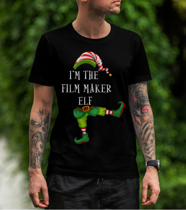 I'm The Film Maker Elf Christmas T-Shirt