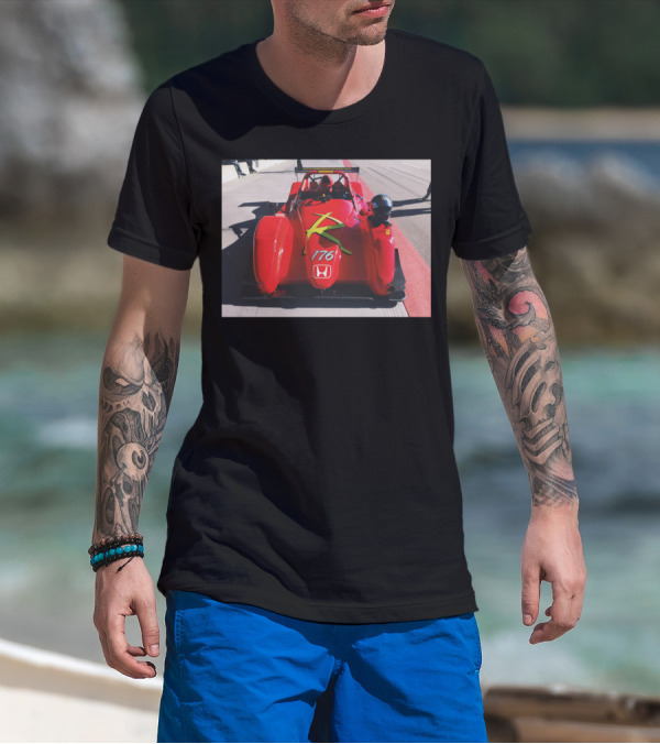 Honda Red Race Car 176 T-Shirt