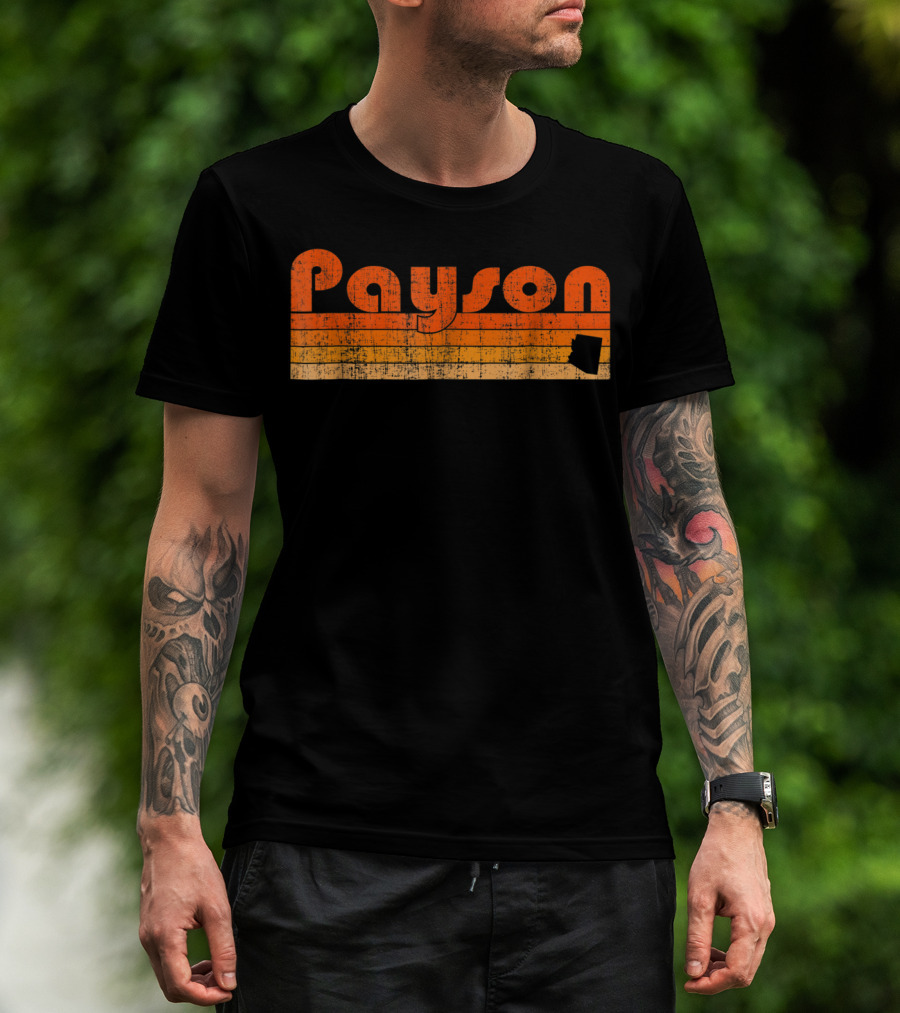 Payson AZ Retro 80S Style Vintage Arizona T-Shirt