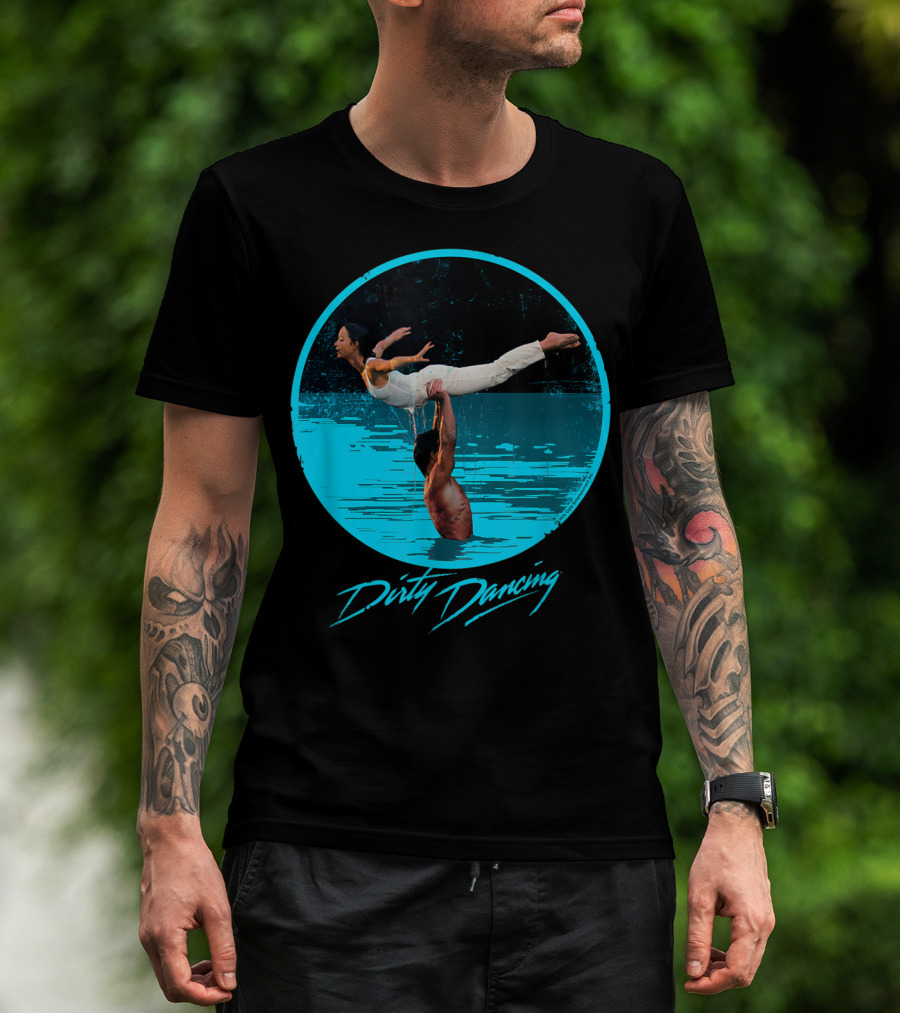 Dirty Dancing Iconic Lift Scene In Water T-Shirt