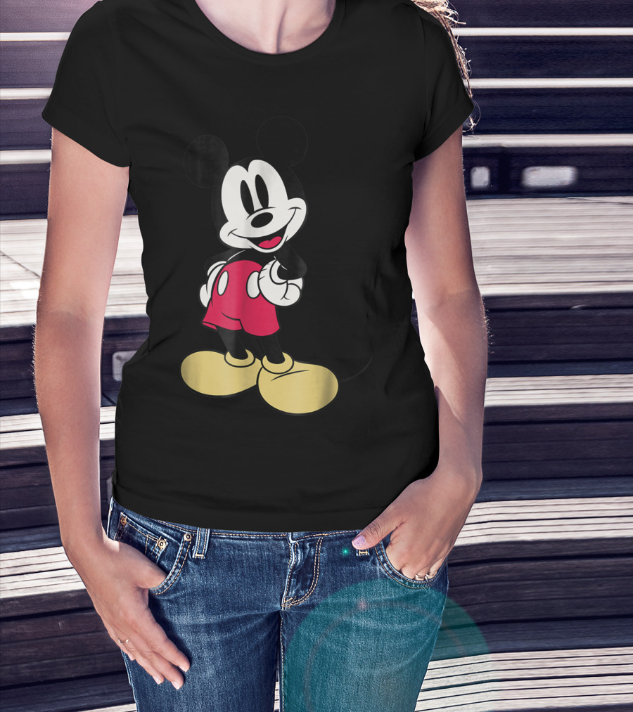 Disney Classic Mickey Mouse 1 XP Vintage Style Retro T-Shirt