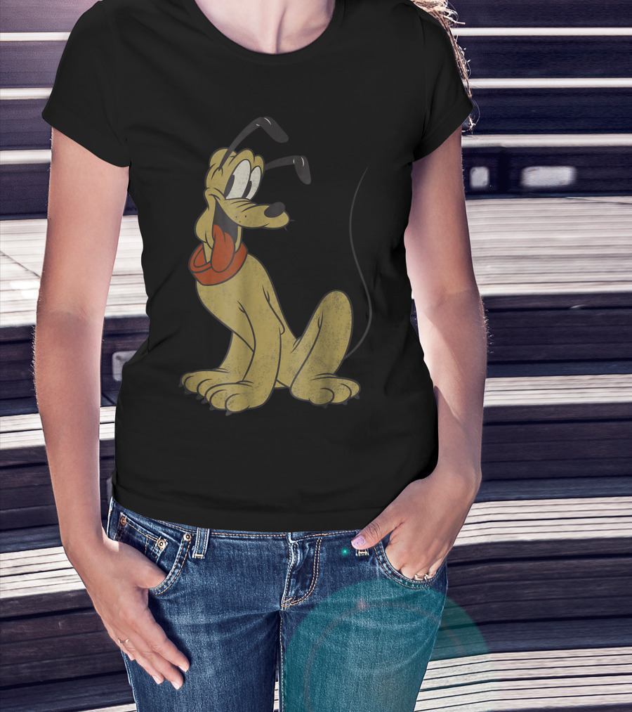 Disney Vintage Style Pluto Character T-Shirt