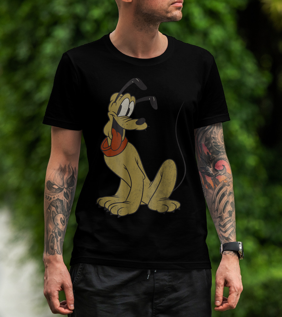 Disney Vintage Style Pluto Character T-Shirt