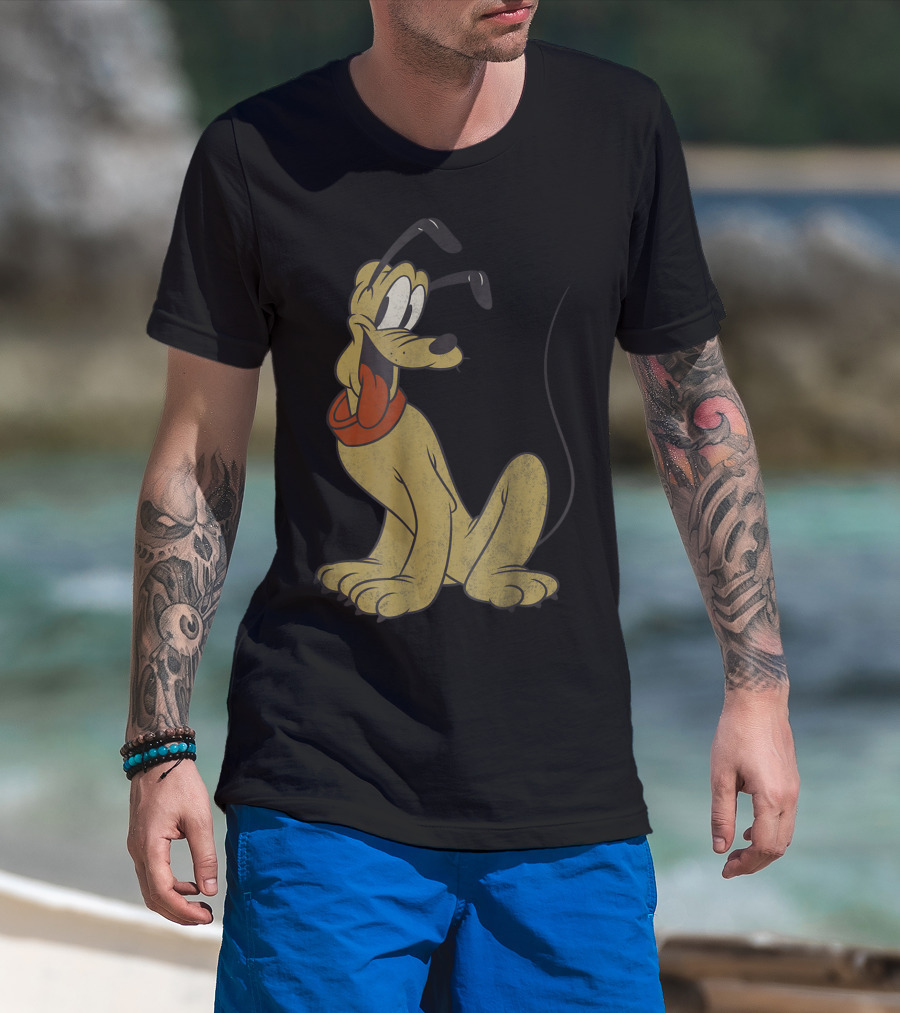 Disney Vintage Style Pluto Character T-Shirt