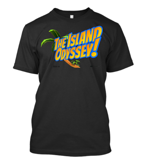 The Island Odyssey Adventure With Palm Tree Island 3D T-Shirt