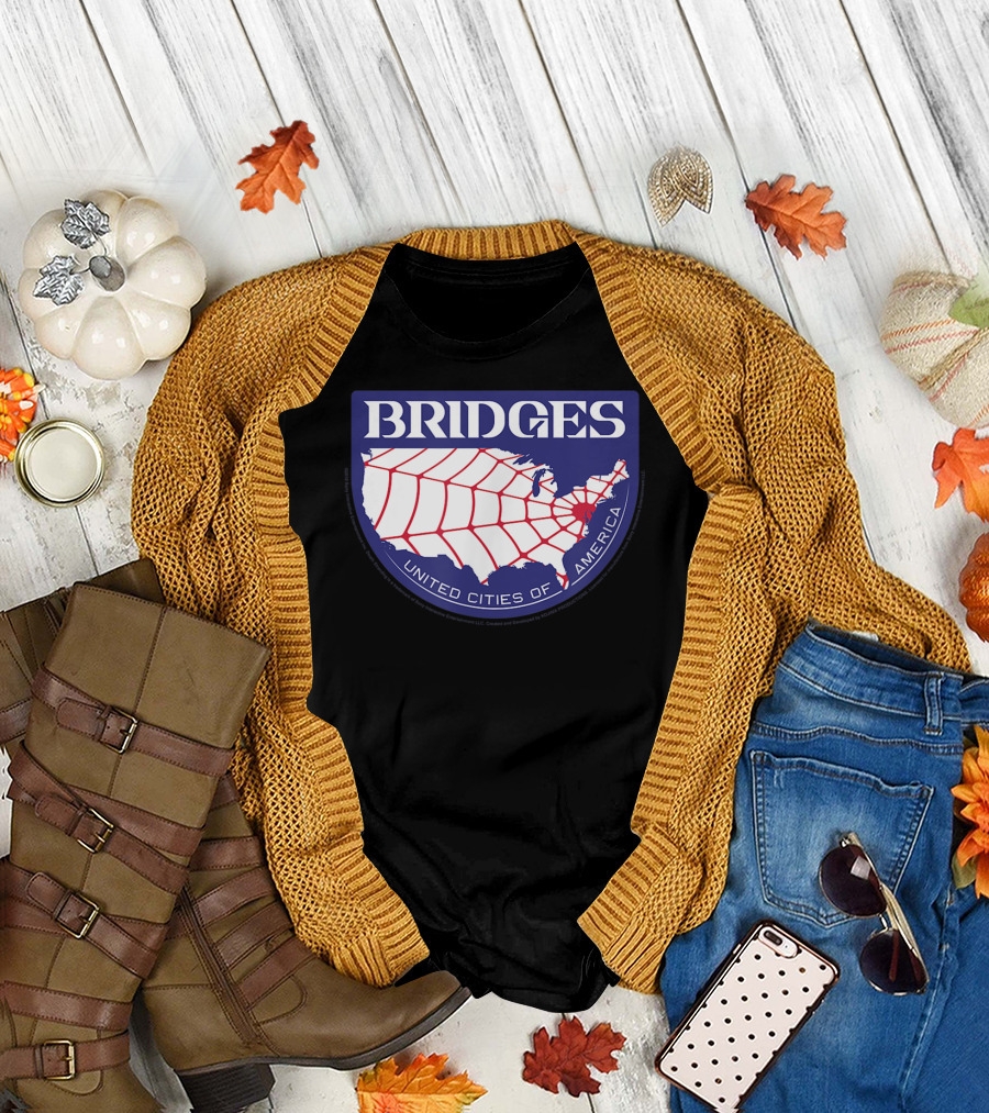 BRIDGES United Cities of America Death Stranding T-Shirt