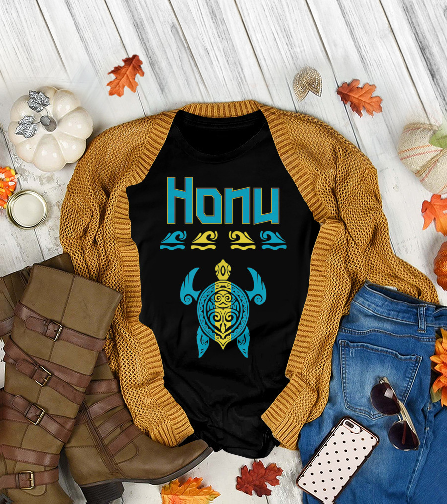 Honu Bahama Mama Turtle Lovers Hawaiian T-Shirt