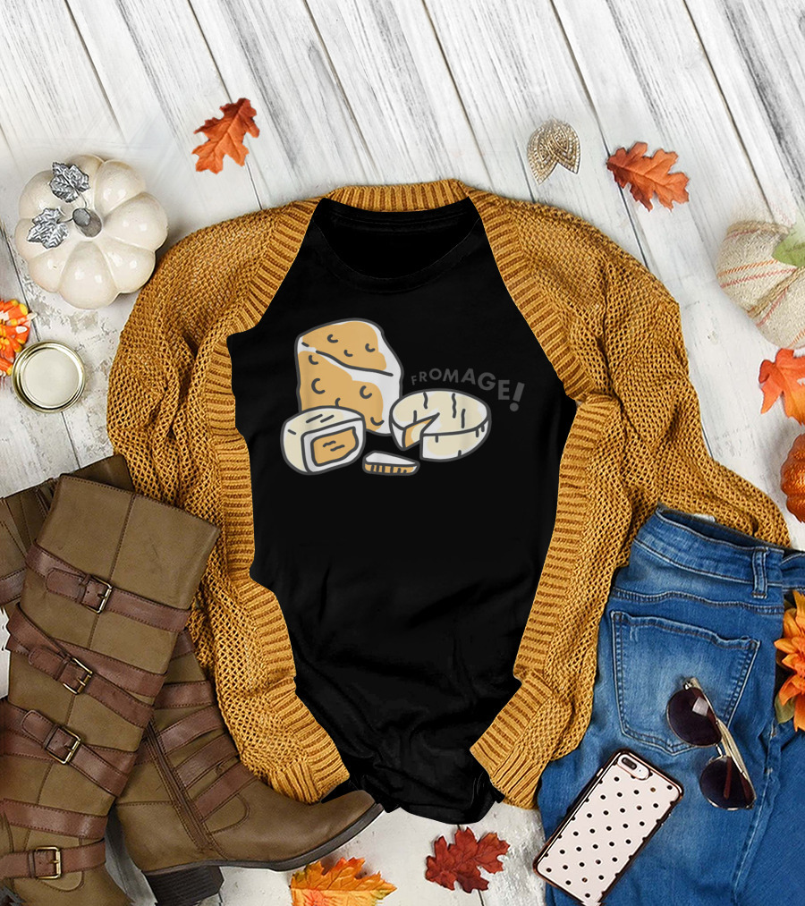 Fromage Eating Your Feed Cheese T-Shirt