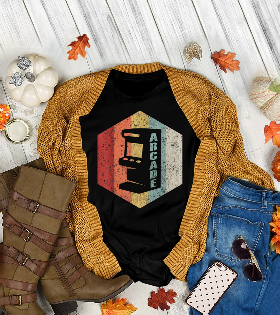 Arcade Machine Retro 80s Gamer Classic T-Shirt