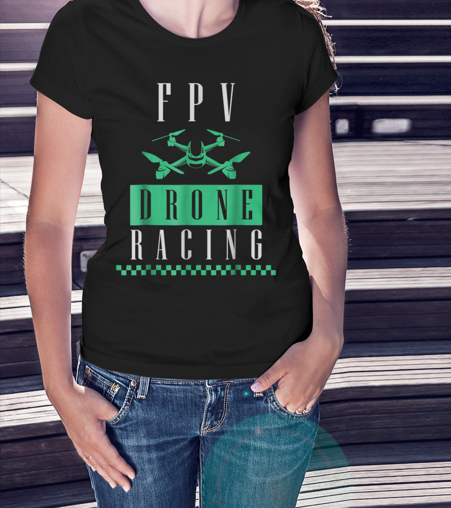 FPV Drone Racing Exotic Extreme Cool Sports Series T-Shirt