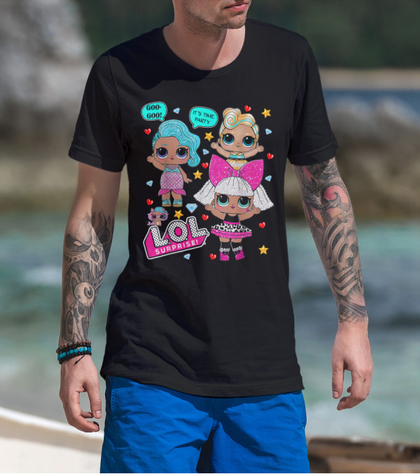 LOL Surprise Goo Goo It's Time Party T-Shirt