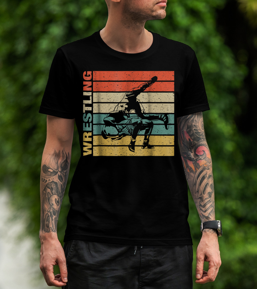 Cool Classic Wrestling Retro Birthday T-Shirt
