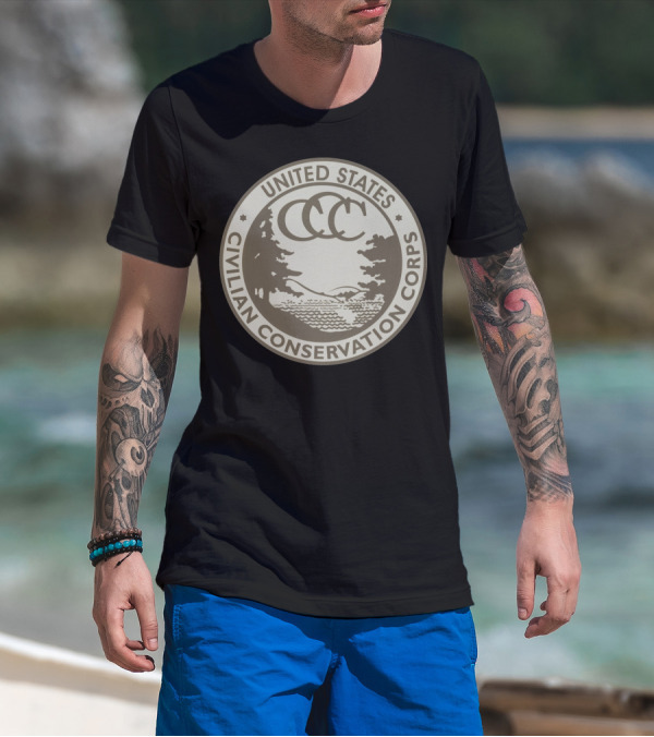 United States Civilian Conservation Corps Emblem T-Shirt