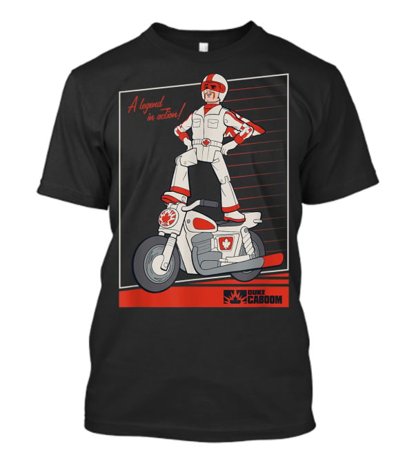Disney Pixar Toy Story 4 Duke Caboom A Legend In Action T-Shirt