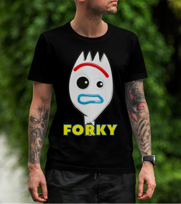 Forky Why Am I Alive Funny Character Expressions T-Shirt