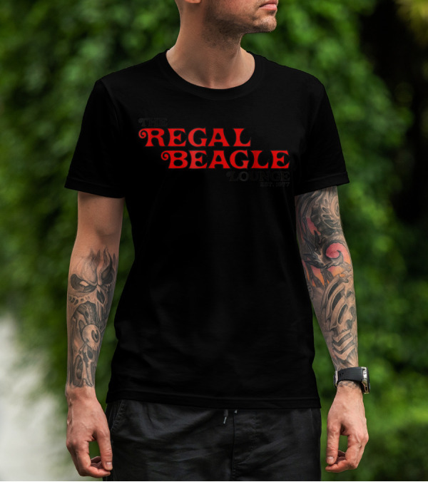 The Regal Beagle Lounge Est. 1977 Three's Company T-Shirt