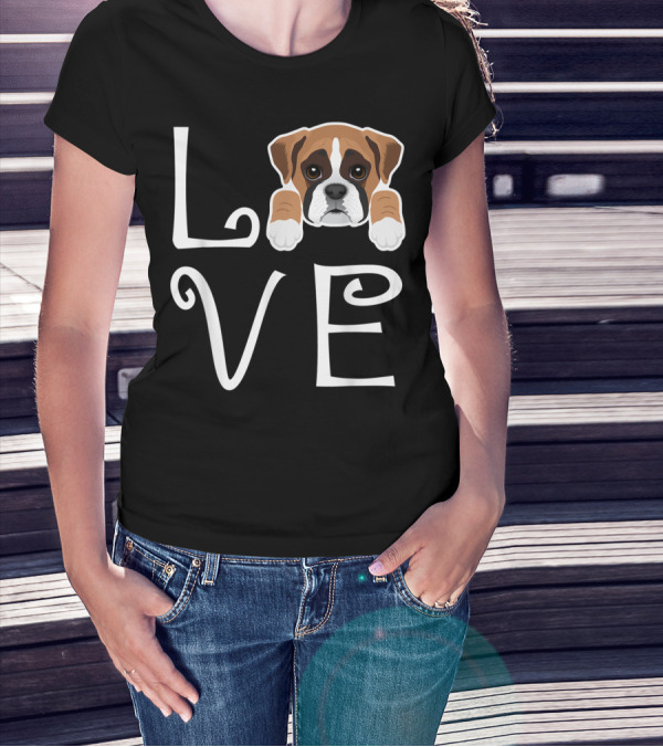 Boxer Love Dog Owner Puppy T-Shirt