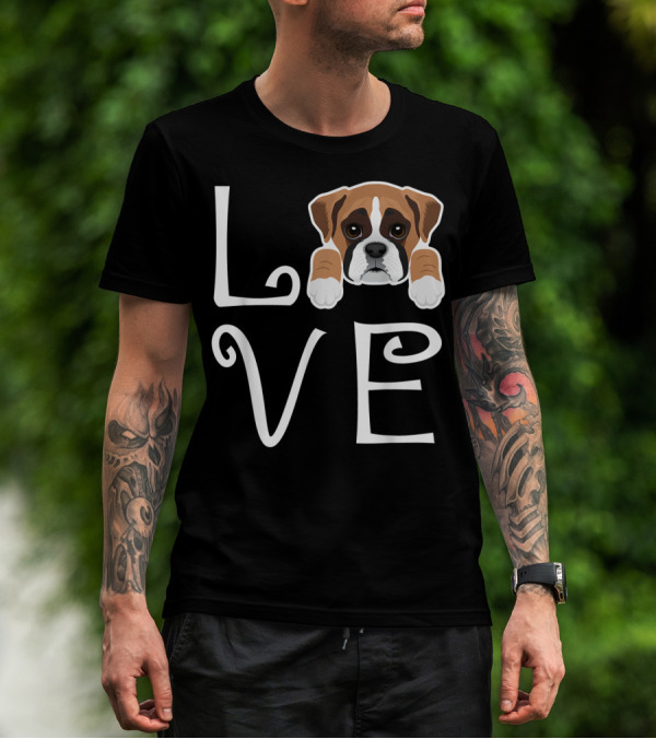 Boxer Love Dog Owner Puppy T-Shirt